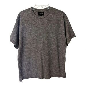 Pacsun Grey Boxy Fit Mens Tee Shirt SZ Medium Thick Cotton Blend